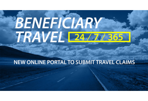 Graphic of Beneficiary Travel Self-Service System (BTS3)